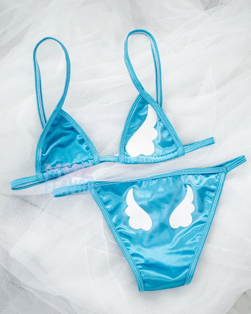 Angel 777 Cheerleader Swimsuit Costume - Image 4