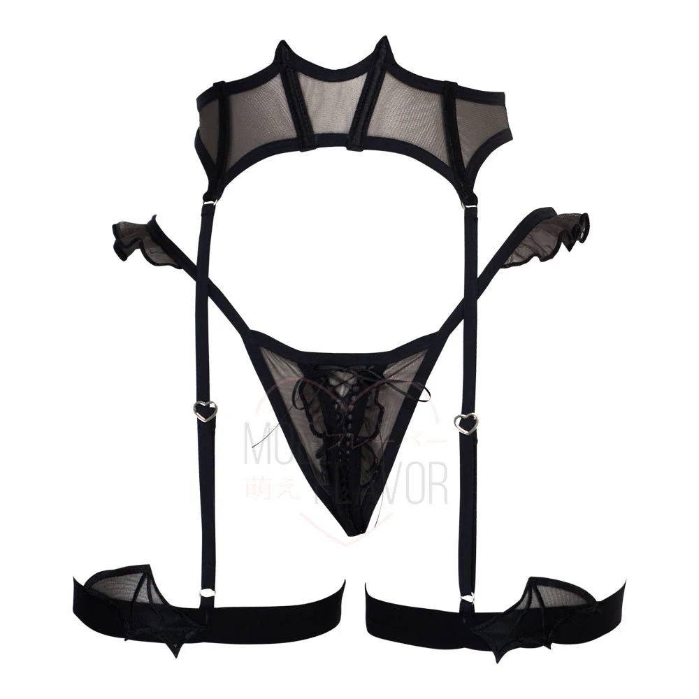 Bratty Devil Lingerie Set - Image 5
