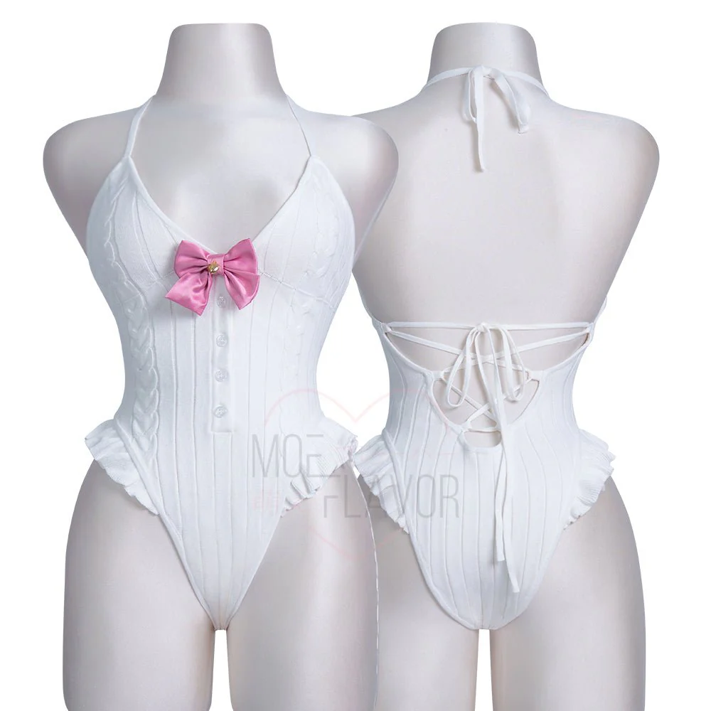 Bunny Hoodie and Bodysuit Sweater - Image 7