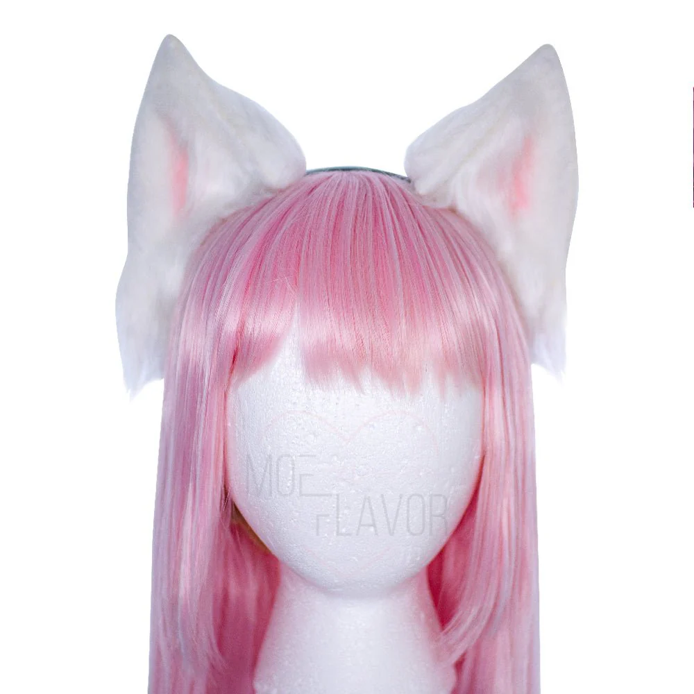 Winter Fox Headband Cosplay Look - Image 3