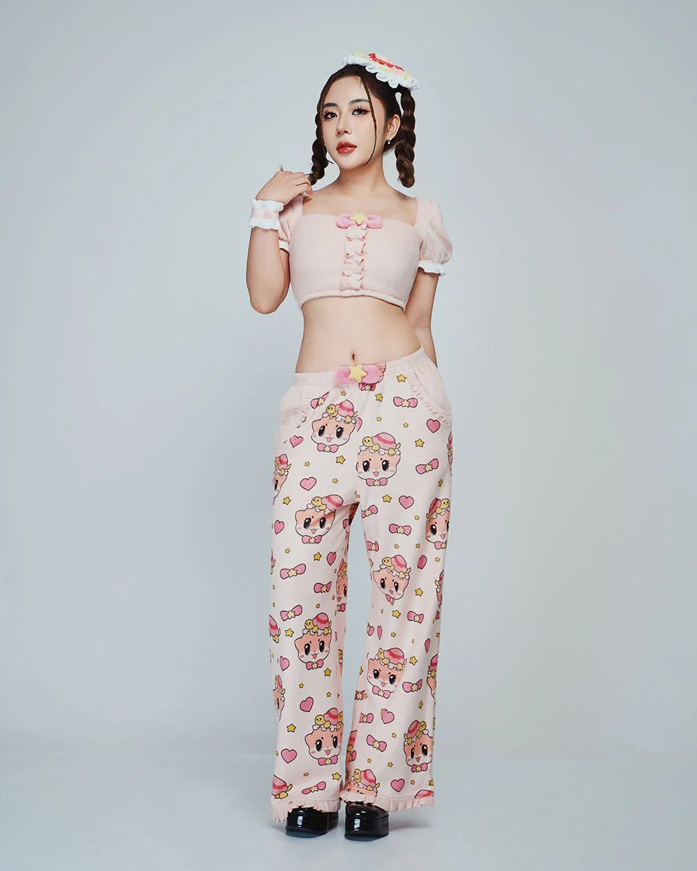 Chiitan Plush Pajama Pants Cosplay - Image 4