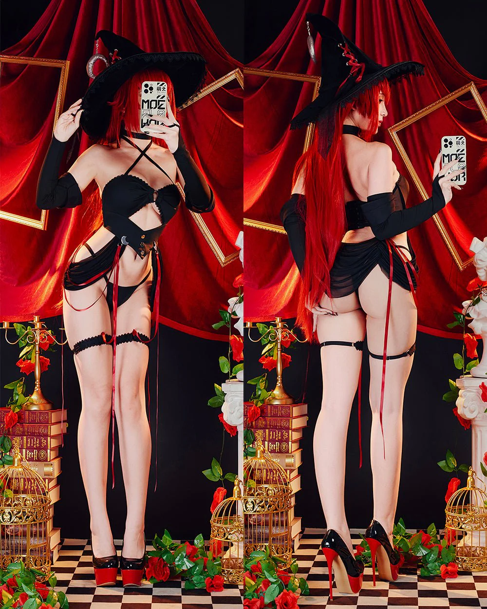 Moonlit Ritual Witch Lingerie Set - Image 7
