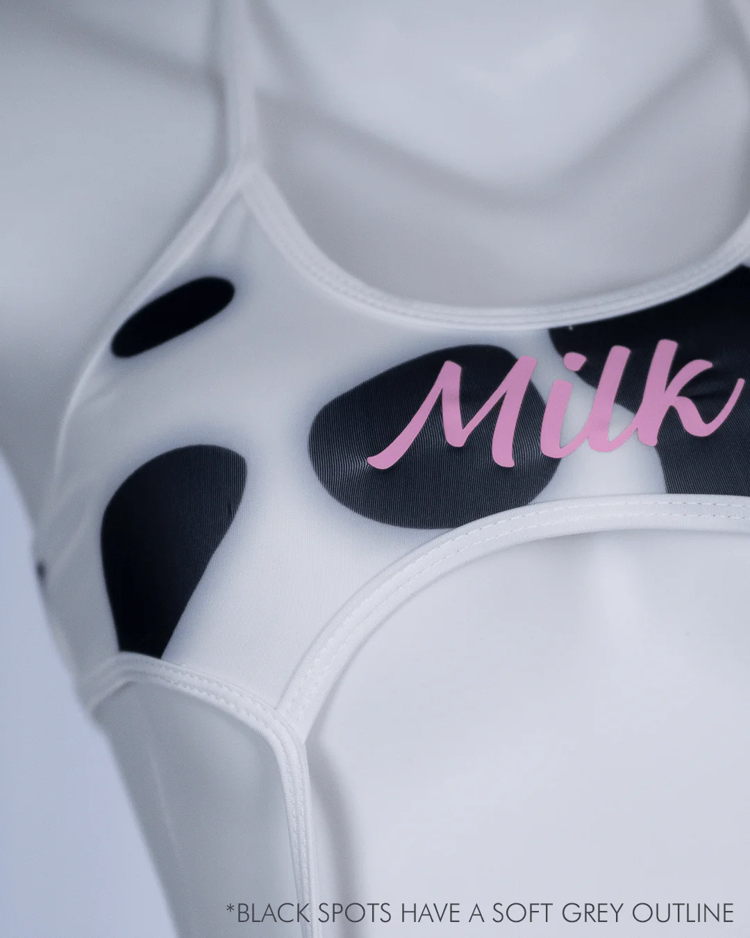 Drippin in Milk Swimsuit Cow Print - Image 4