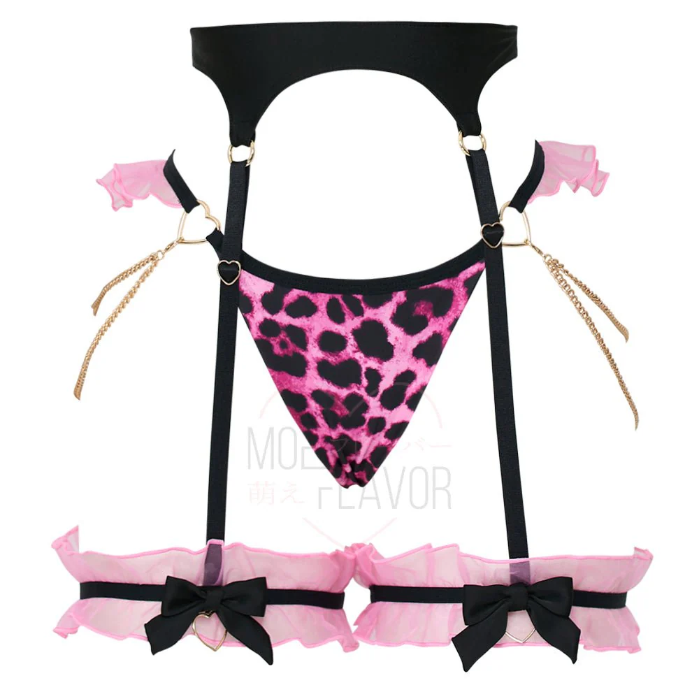 Gyaru Garter Lingerie Set - Image 8