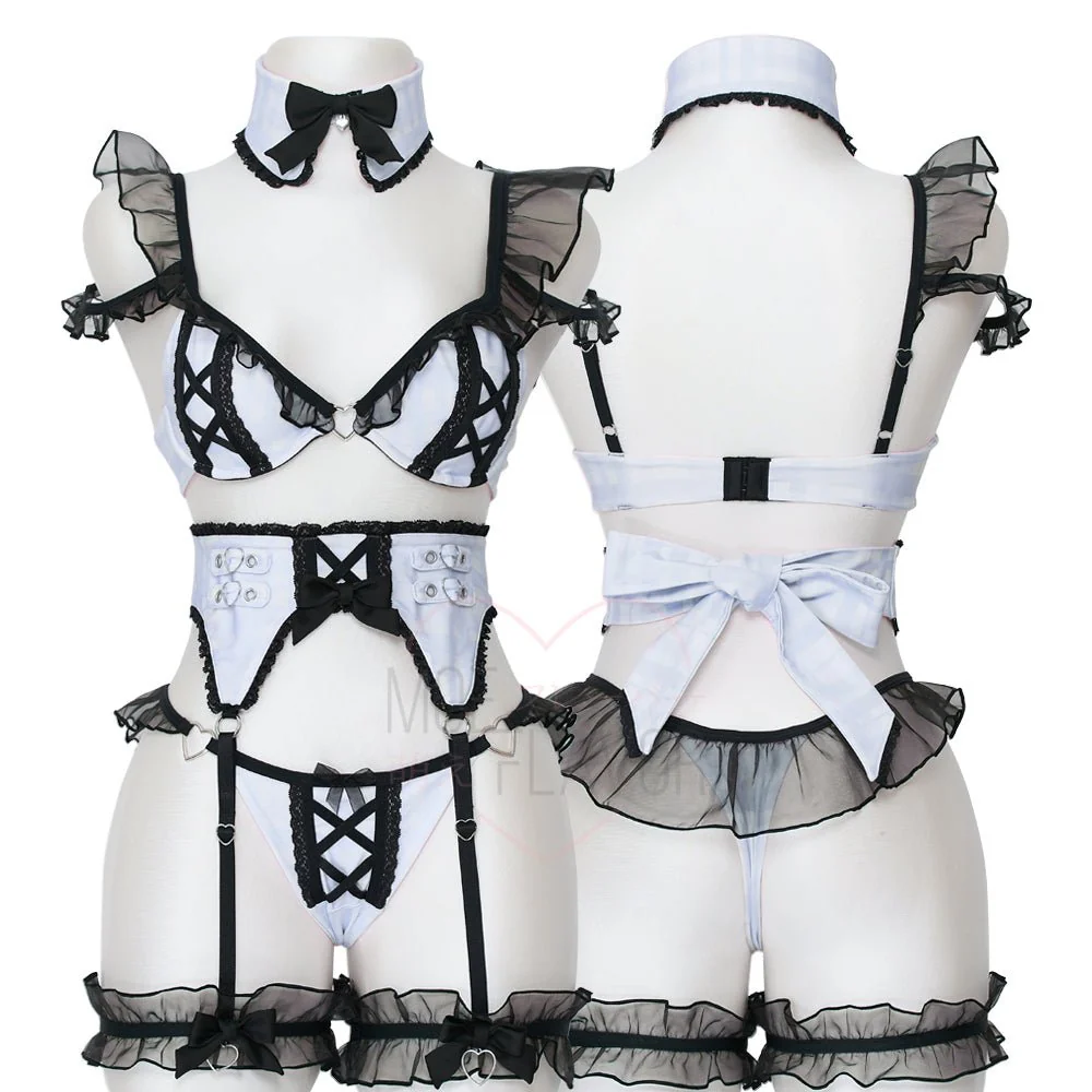 Jirai Kei Garter Lingerie Set - Image 7