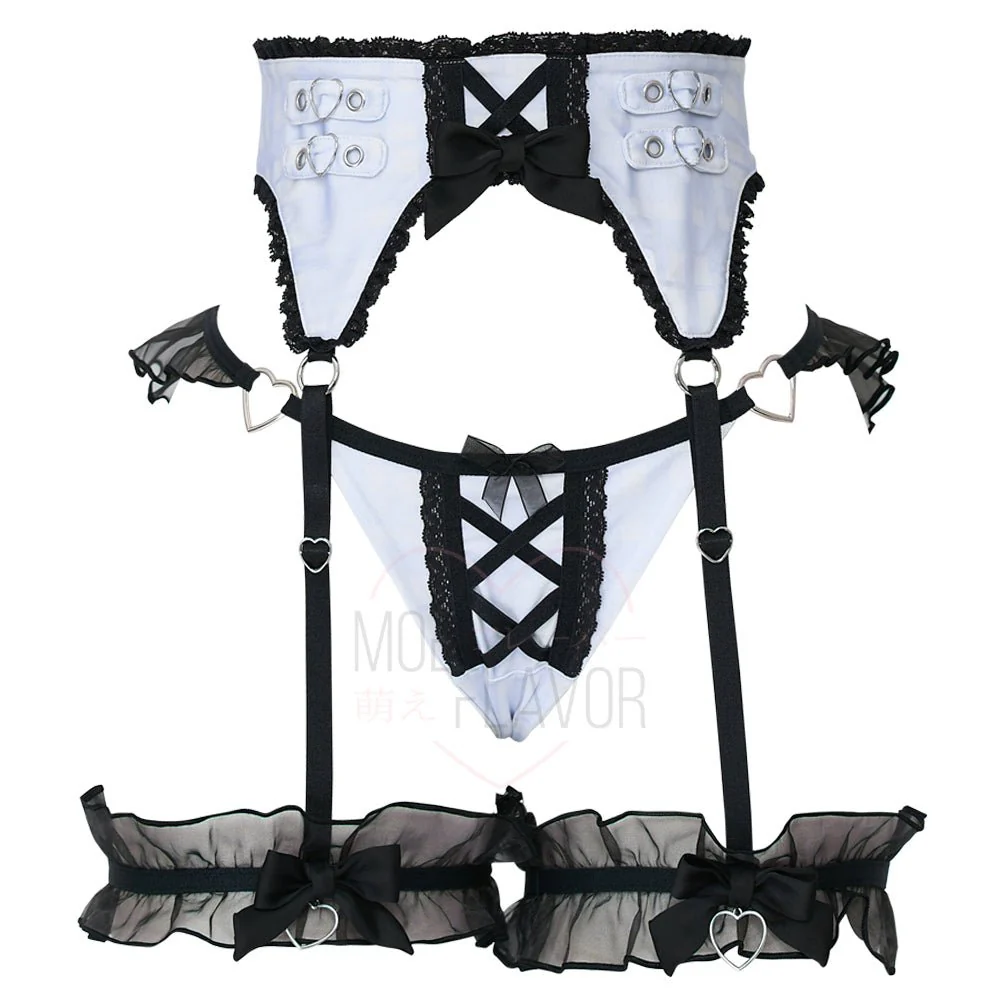 Jirai Kei Garter Lingerie Set - Image 9