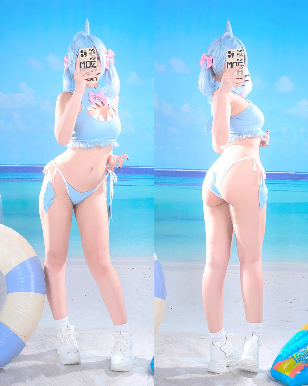 Kawaii Shark Two Piece - Image 5