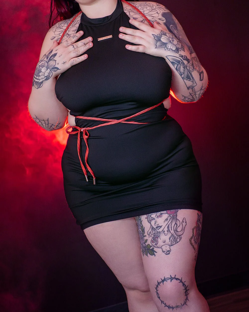 Kill Shibari Crossed Out Dress - Image 6
