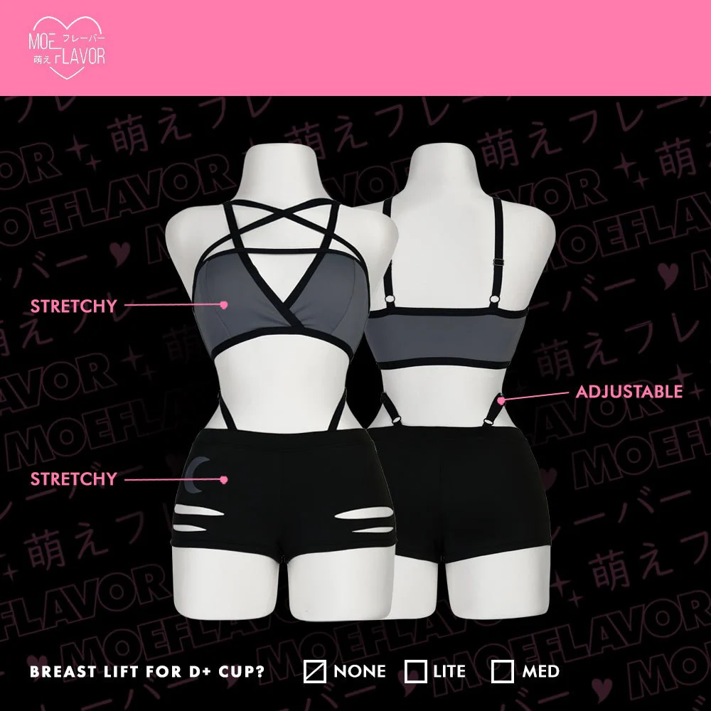 Loona Helluva Boss Wolf Top and Shorts Outfit - Image 4