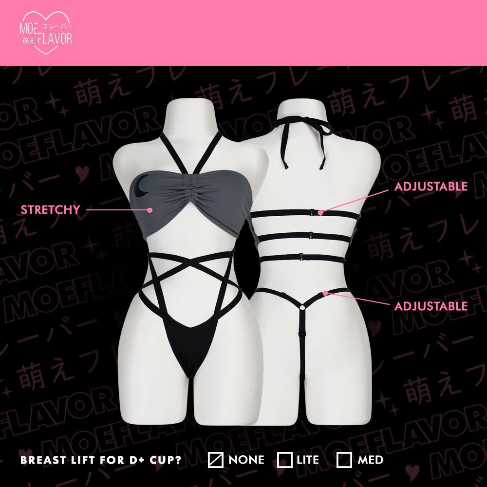 Loona Helluva Boss Wolf Pentagram Lingerie - Image 4