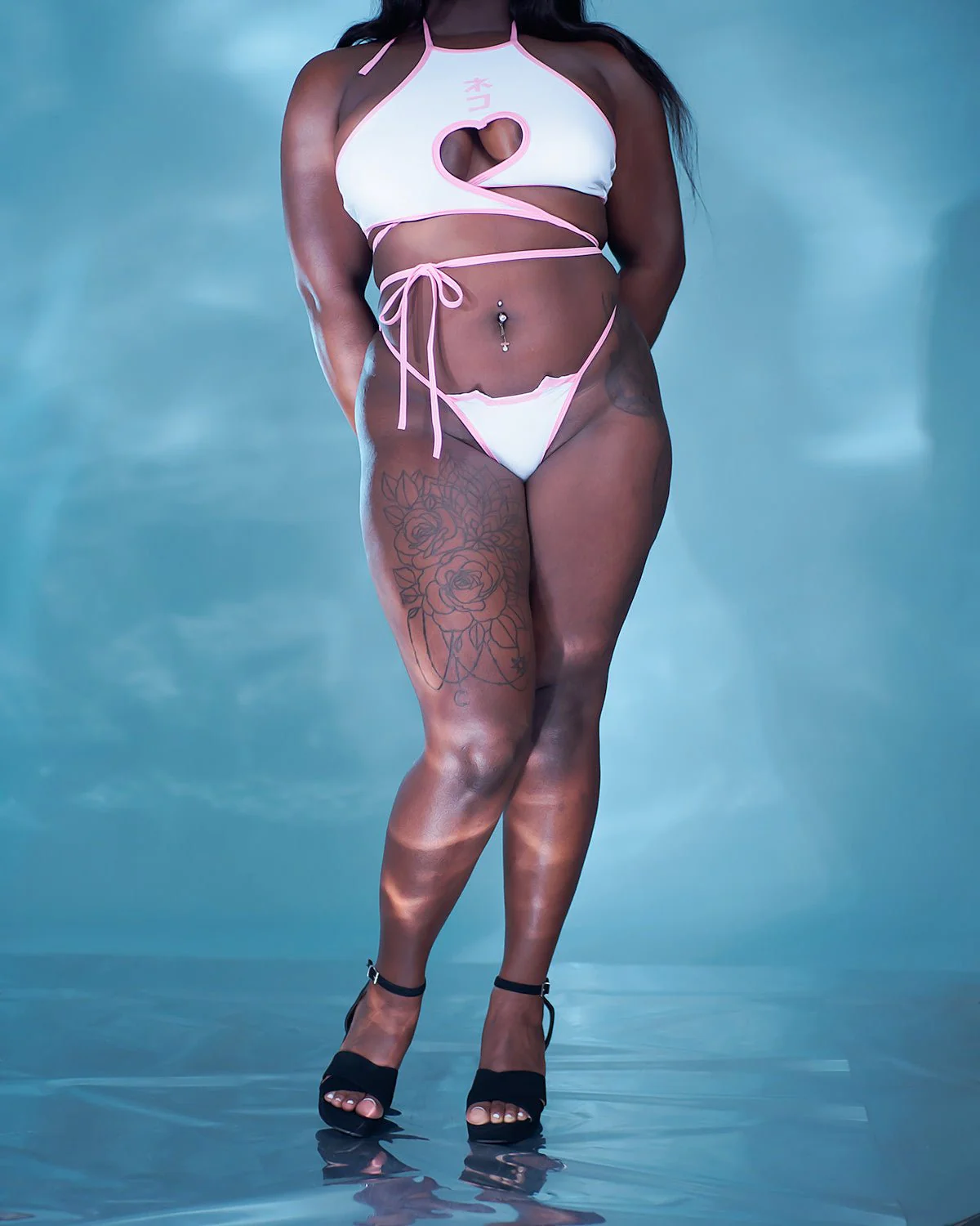 Neko Swimsuit Anime Cosplay - Image 5