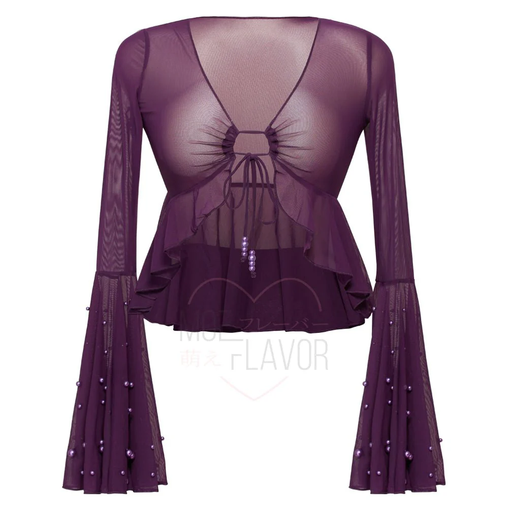 Nymph Swimsuit Cover Top / Skirt - Image 10