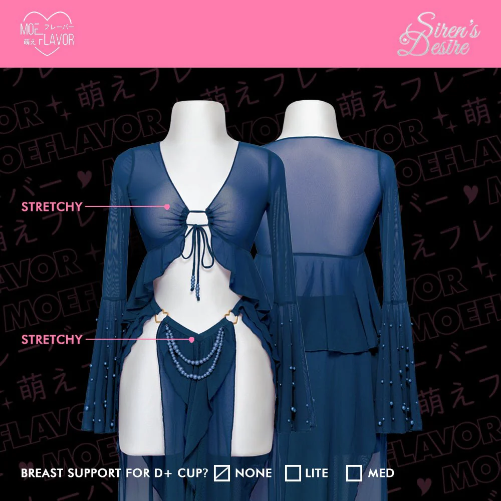 Nymph Swimsuit Cover Top / Skirt - Image 4
