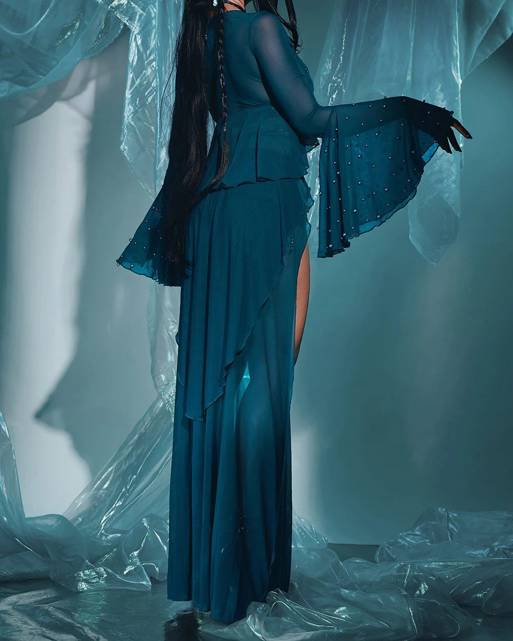 Nymph Swimsuit Cover Top / Skirt - Image 5