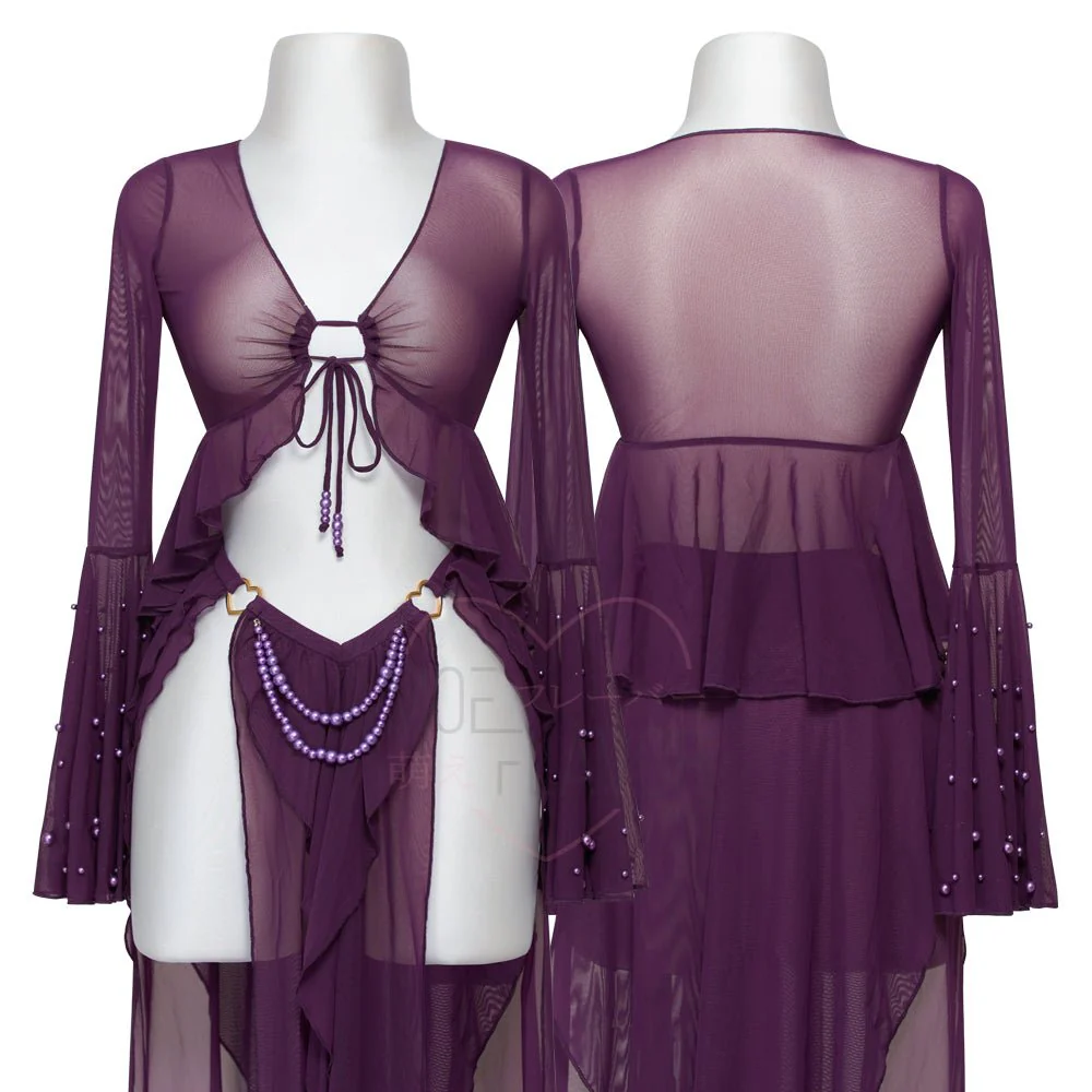 Nymph Swimsuit Cover Top / Skirt - Image 9