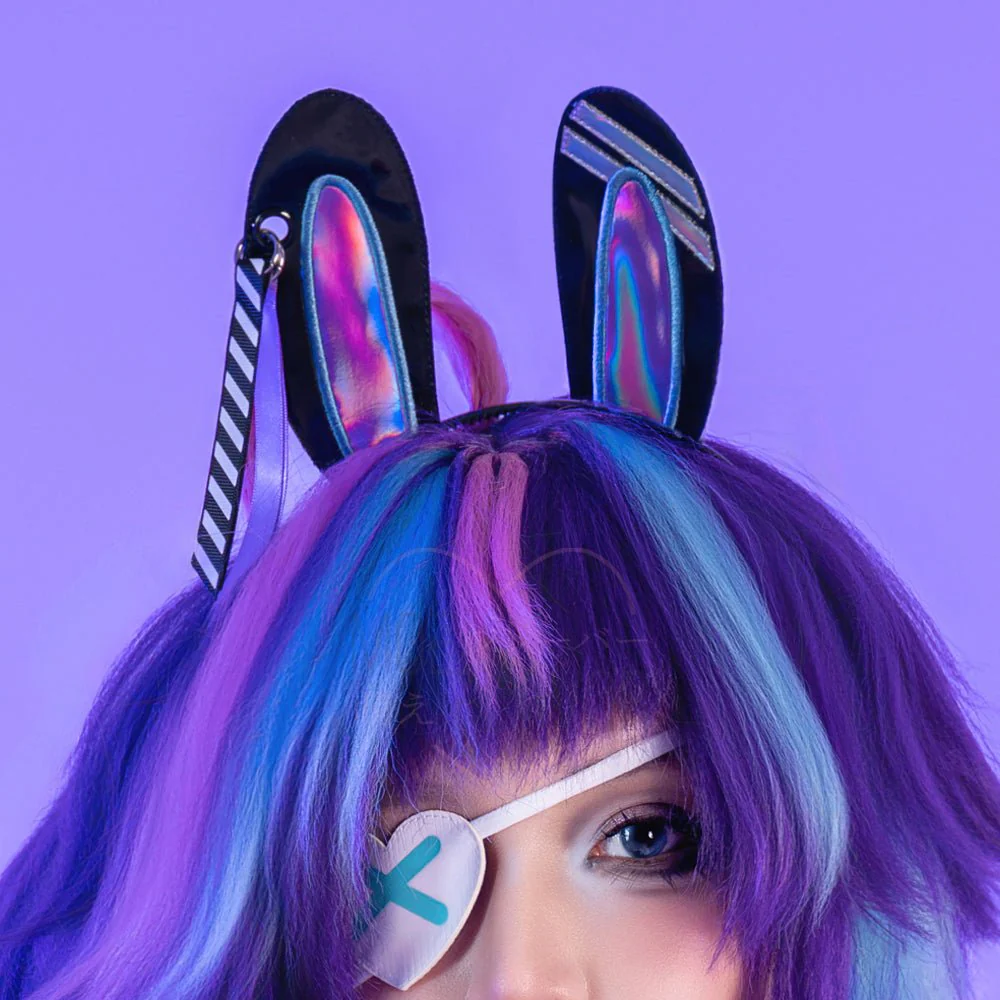 Projekt Melody Cyber Girl Headband Accessory Costume - Image 2
