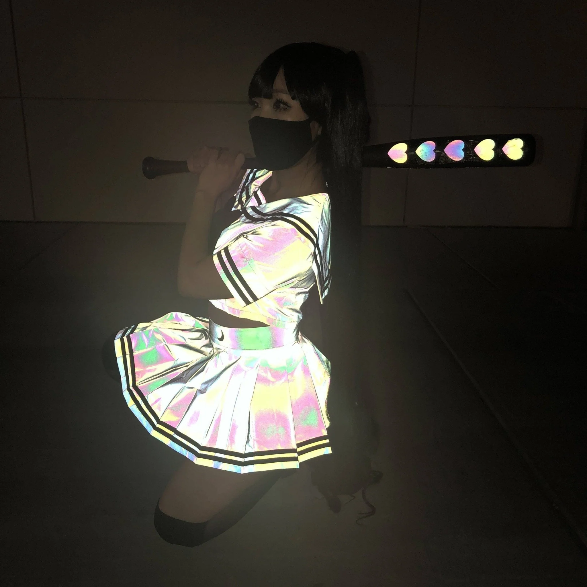 Reflective Moon Japanese Sailor Uniform Outfit - Image 5