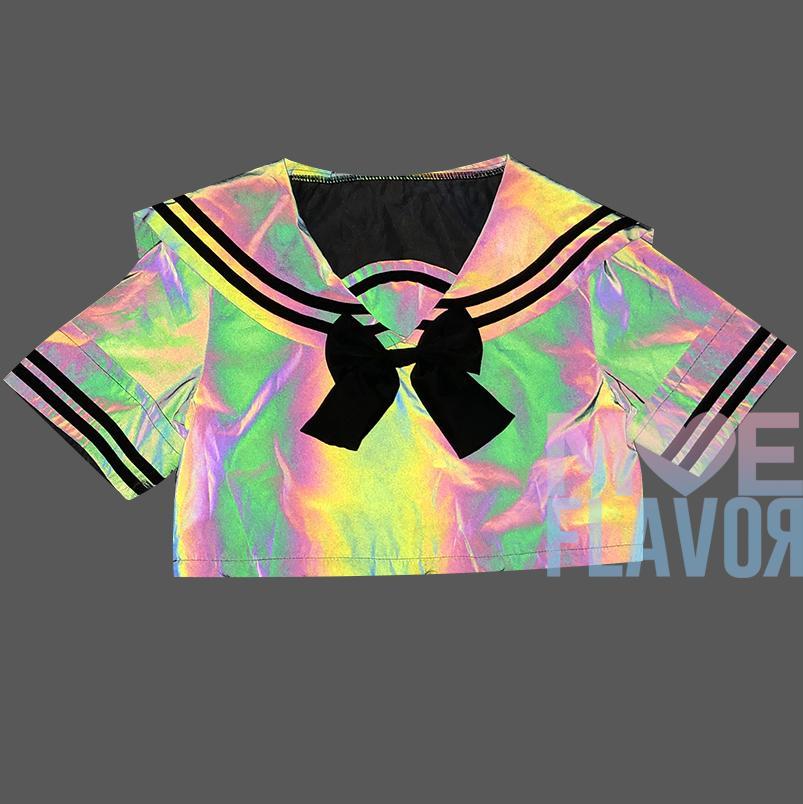 Reflective Moon Japanese Sailor Uniform Outfit - Image 9