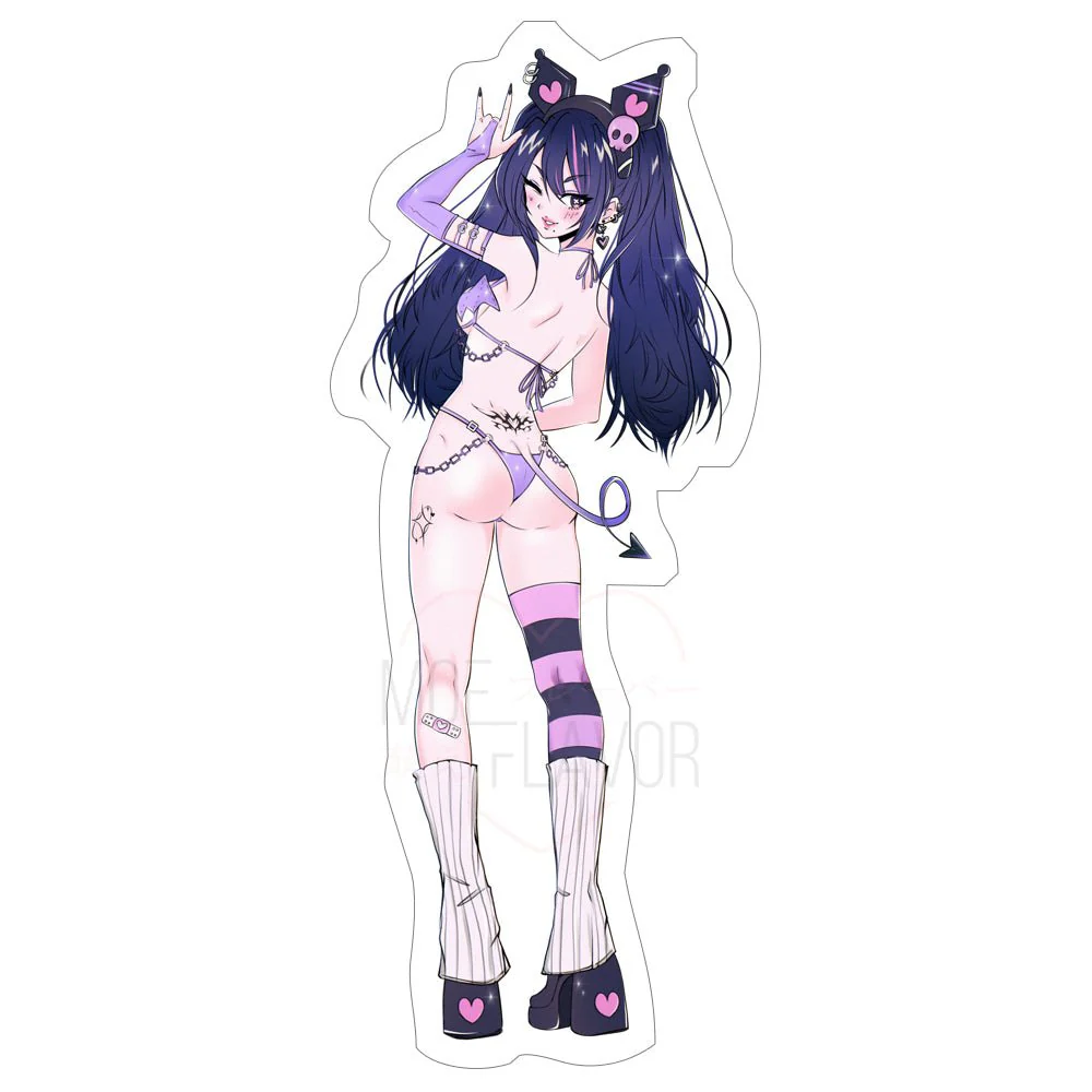 Soft Brat Pastel Succubus Sticker - Image 2