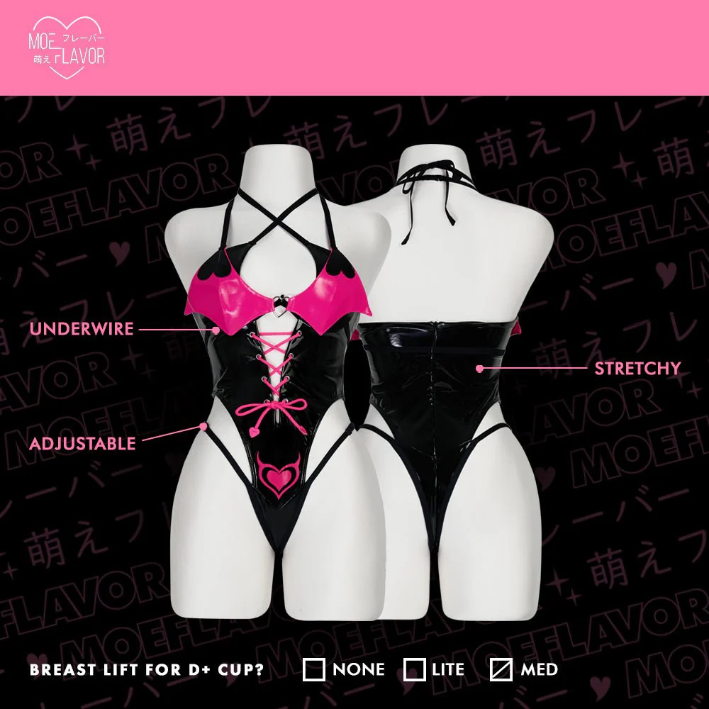Succubus Verosika Helluva Boss Bodysuit - Image 4