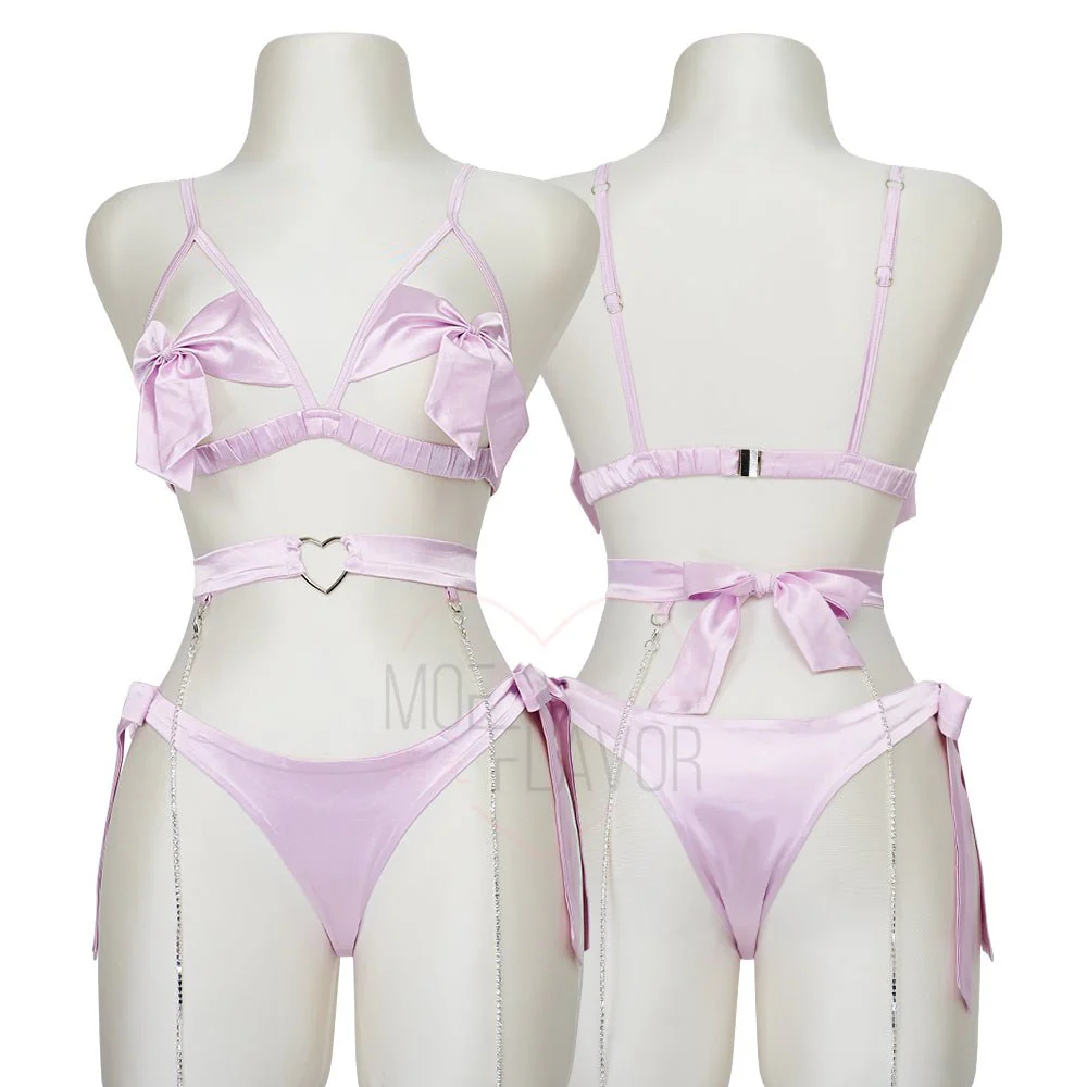 Present Bow Lingerie Set