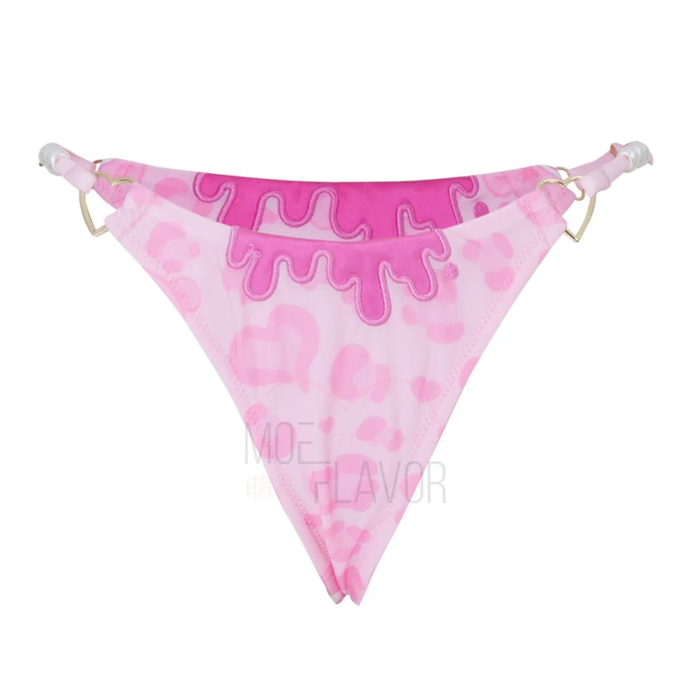 Vday Gloomy Bear Gyaru Corset Top and Underwear Lingerie - Image 8