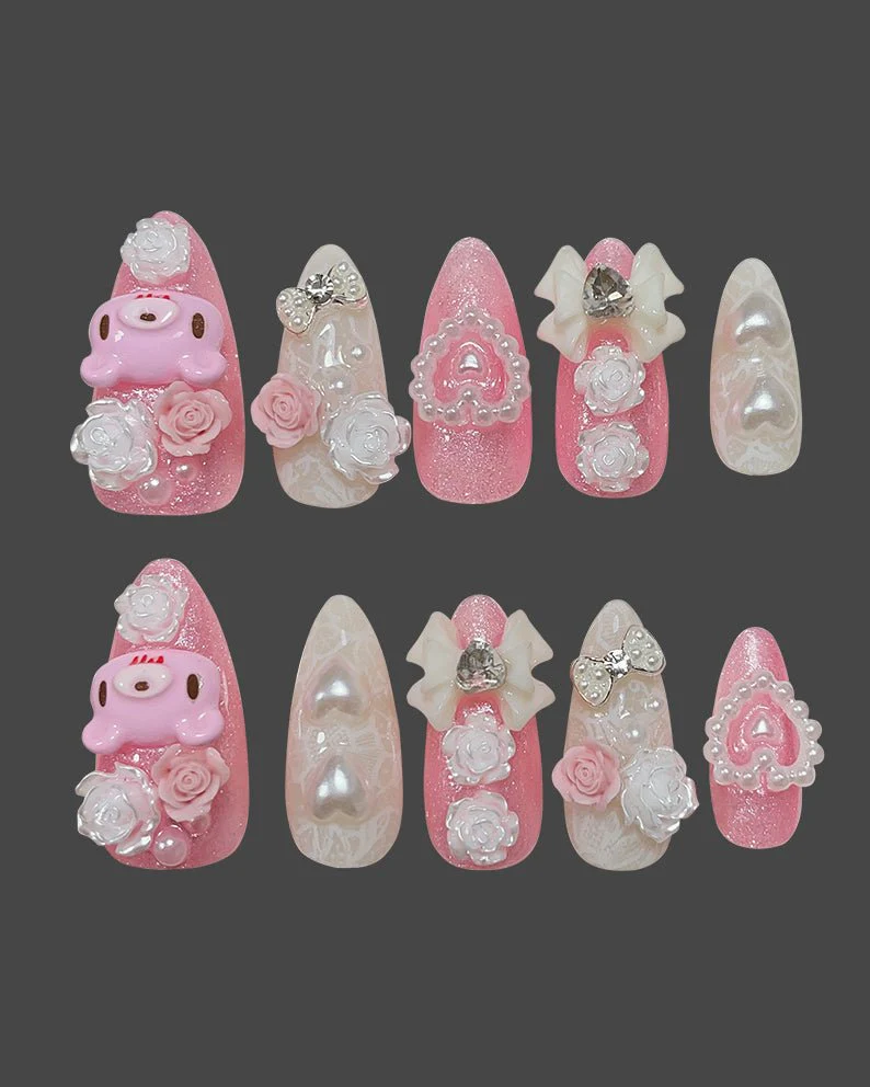 Vday Gloomy Bear Gyaru Nail Blind Box - Image 4